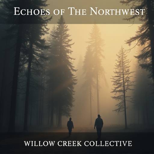 Album cover for 'Echoes of the Northwest' by Willow Creek Collective