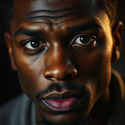Portrait of Marcus Jones, a spoken-word artist