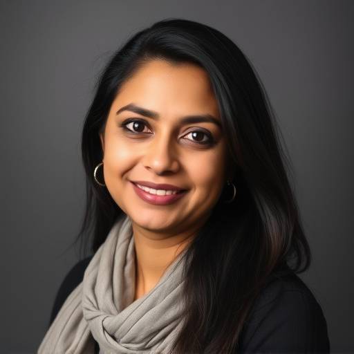 Portrait of Maya Sharma, Studio Manager